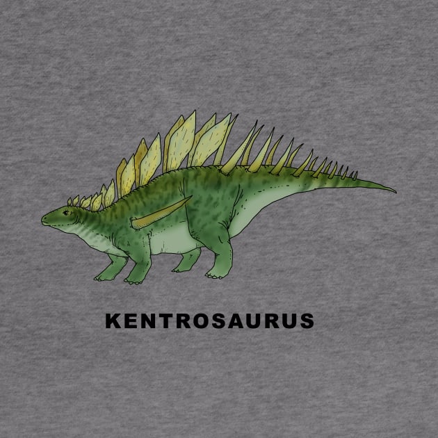 Kentrosaurus by lucamendieta